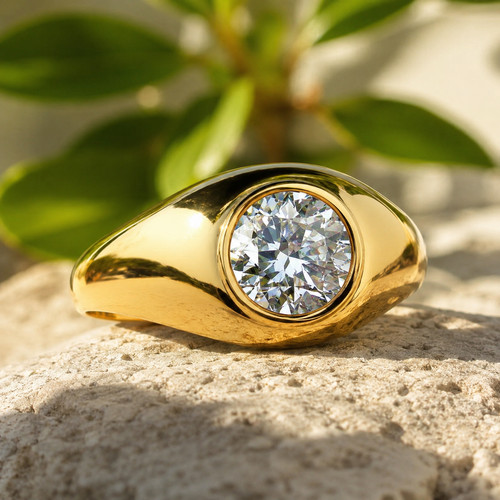 Anello fidanzamento uomo - anello, di