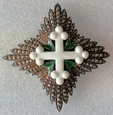 ITALIA REGNO - ORDINE DEI SANTI MAURIZIO E LAZZARO - PLACCA DA GRAND'UFFICIALE