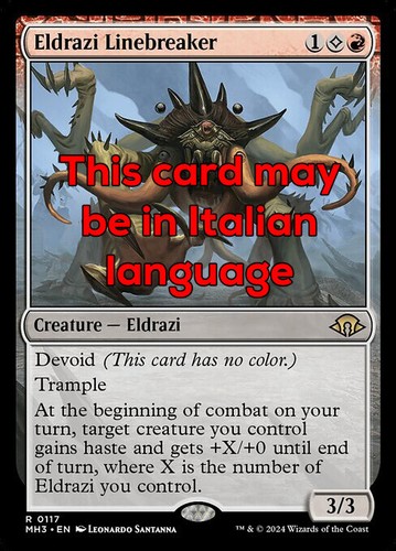 Mtg eldrazi linebreaker - linebreaker, exc