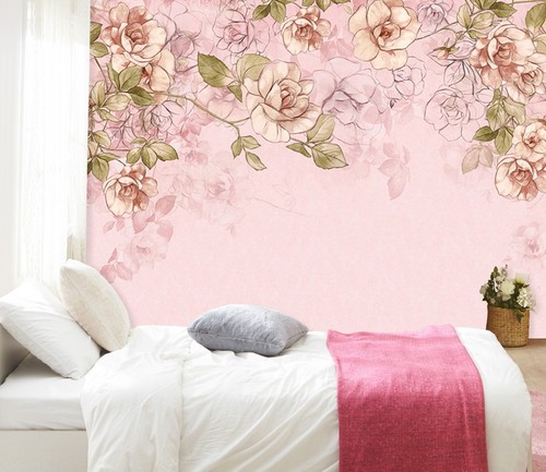 Pittura fiori r15656 - pittura, carta