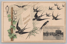 Cartolina d'epoca Roma Sinceri