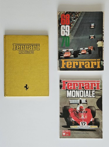 Ferrari yearbooks 3 libri - -,