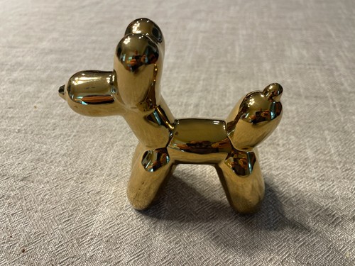 Piccolo ceramica oro - ceramica, "cane