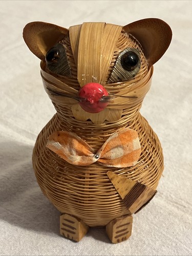 Cestino gatto vintage - , in