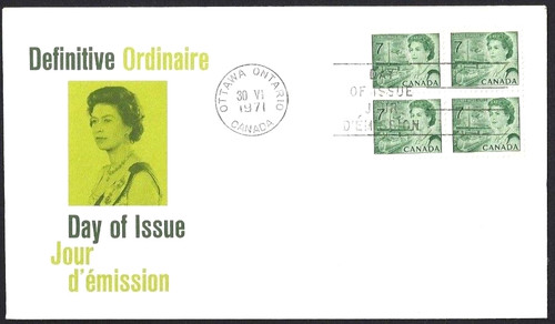 Canada 543 block - #543,