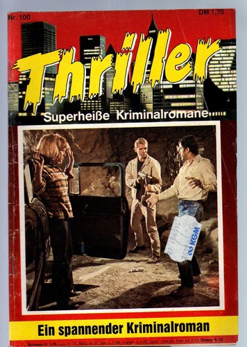 Thriller romanzo poliziesco - thriller,