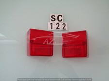 Transparent taillight pair