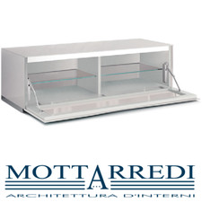 MOBILE PORTA TV VETRO CON LED MUNARI MODENA MO 204 / 210 / 250 - Chiama x sconto