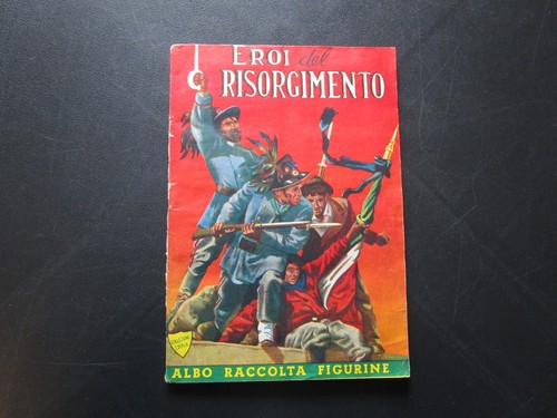 Album figurine eroi del - figurine,