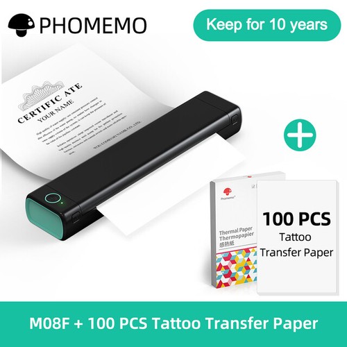Lotto carta tatuaggi phomemo - lotto,