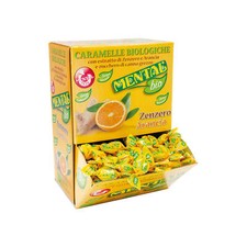 Mental  Fassi Box da 750 g 188 pezzi Caramelle BIO Vari Gusti