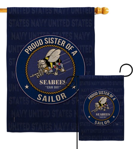 Bandiera giardino seabees - bandiera,