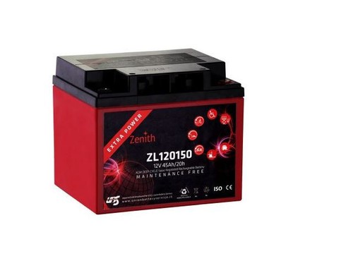 Batteria servizi agm - batteria,