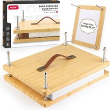 Pressa per libri in legno