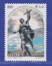 Italia 2000 Salvatore, statua in bronzo di Vincenzo Jerace Scultore Michel n. 2706 **