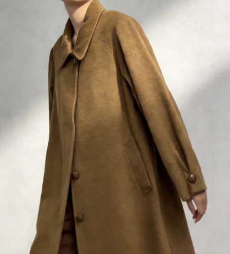 Wool alpaca coat - alpaca,
