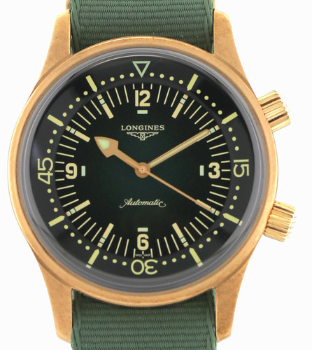 Longines legend diver bronzo - longines,