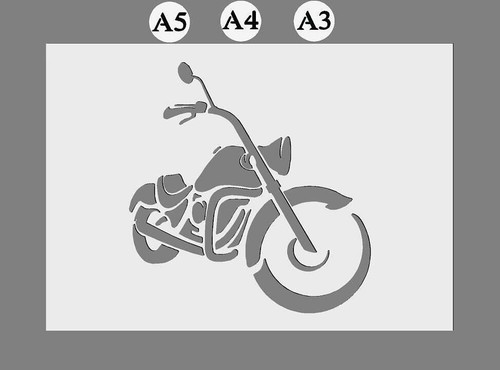 Stencil mylar per moto - stencil,
