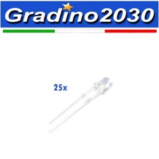 25x Diodo Led Colore Bianco