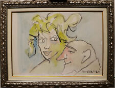 MINO MACCARI acquarello su