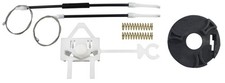 Kit riparazione alzacristalli adatto per porta anteriore destra Fiat Palio