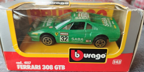 Bburago ferrari 308 - ferrari, 1:43