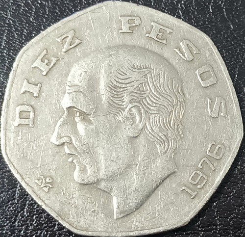 Messico grossa moneta - messico, 10