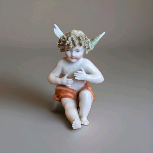 Antica statuina porcellana - antica,