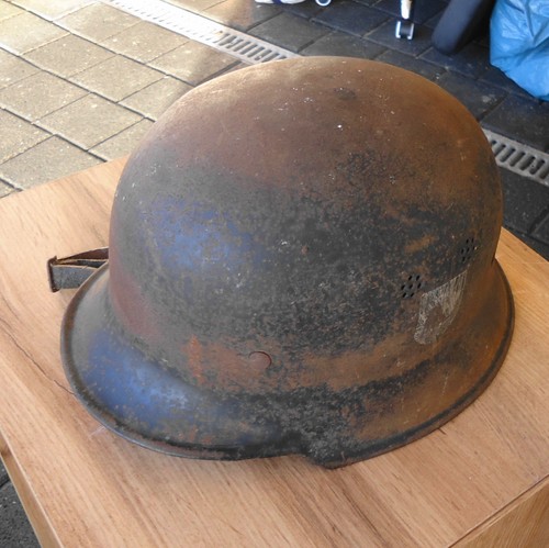 Vecchio elmetto originale - , ww2