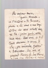 Lettera di Gabriele D'Annunzio  Originale con Autografo di 3 pagine  
