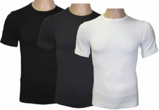 3 T-shirt sc.40% maglia tecnico uomo mezza manica non assorbe odori