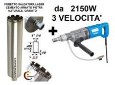 baier carotatore bdb  819  da 2150 w 3 velocità con foretto  d. 82x410