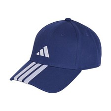 CAPPELLO CON VISIERA ADIDAS BERRETTO BLU JP0384 3 STRIPES CAP ORIGINALE NUOVO