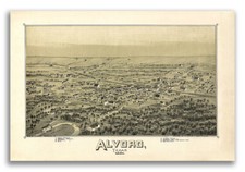 1890 Alvord Texas vecchia