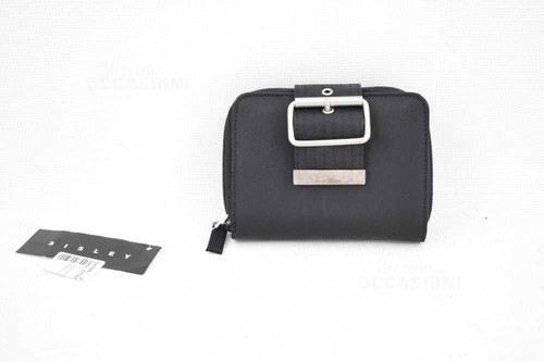 Portafoglio donna sisley nero - portafoglio,