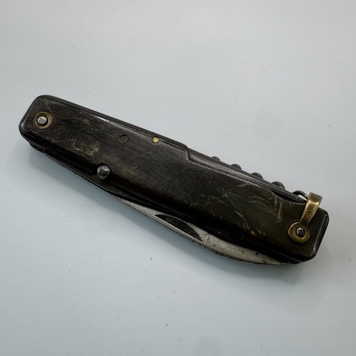 Couteau pliant ancien corne - pliant, en