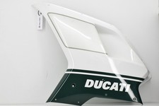 Carena Sinistra Originale Bianca e Verde Ducati 1098S Tricolore 48032272A
