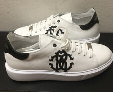 Scarpe Roberto Cavalli. Sneaker. , Bianco Nero, Nuovo.  Non Scatola. Taglia 45