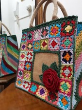 Borsa granny borsa iuta