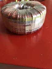 “C1Z120” Trasformatore toroidale 220V / 0/15+0/15