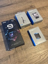 GoPro hero 9 black + Protecting Housing 60m+Rechargeable Battery+Tripod stick
