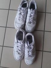 2 Nike air force 1 sneakers da Uomo - White/White/White, EU 43