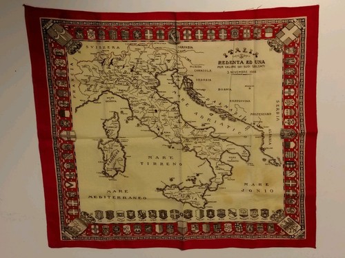 Fazzoletto ricordo italia - fazzoletto,