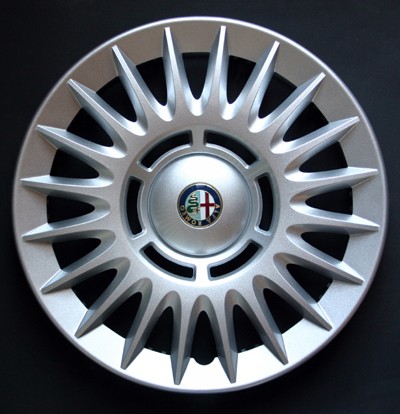 Coppa ruota nylon grigio - nylon,