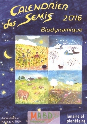 Calendrier des semis 2016 - ,