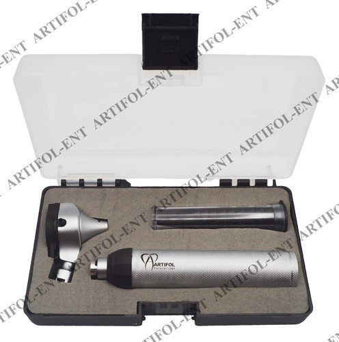 Set otoscopio fibra - de,