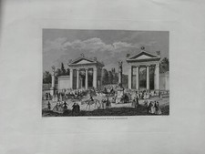 Roma  acquaforte Ingresso