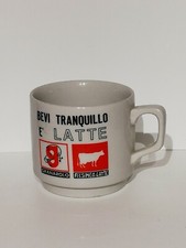 TAZZA GRANAROLO FELSINEA BEVI TRANQUILLO E' LATTE TOGNANA VINTAGE CUP MUG