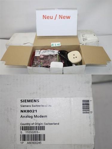 Siemens nk8021 modem analogico - nk8021,