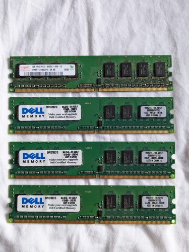 1gb ram memoria pc - di, chips